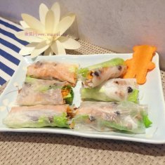 涼春卷的做法
