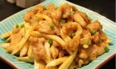 茭白炒雞肉的做法視頻