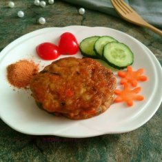 黑胡椒胡蘿卜豬肉餅的做法