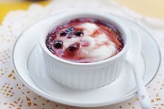 藍(lán)莓山藥泥的做法視頻