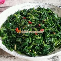 涼拌菠菜的做法