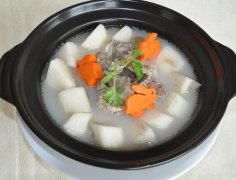 白蘿卜排骨湯