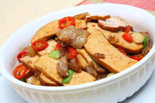 香干回鍋肉的做法