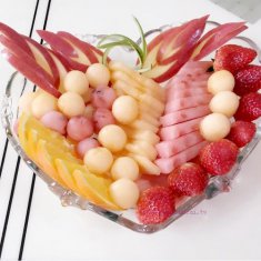 簡(jiǎn)易水果拼盤的做法