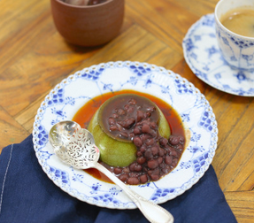 蒸出來(lái)的抹茶布丁的家常做法