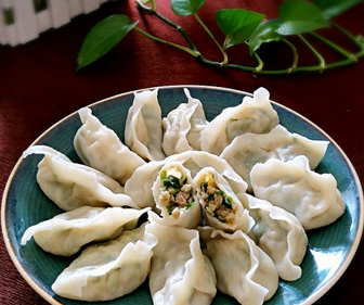 韭菜蓮藕餃子的家常做法