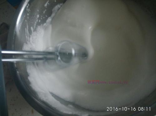 八寸戚風(fēng)心型蛋糕的做法