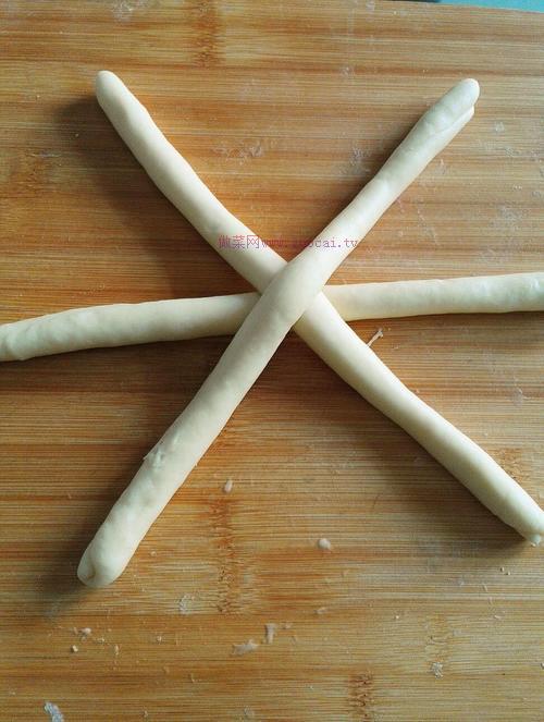 辮子面包的做法