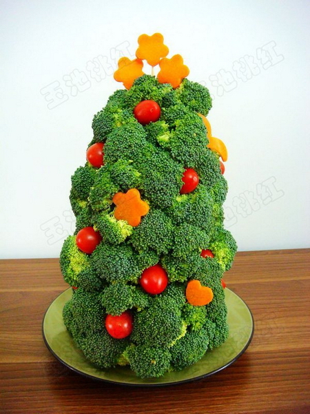 果蔬圣誕樹(shù)