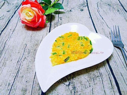 愛(ài)心雞蛋餅的做法