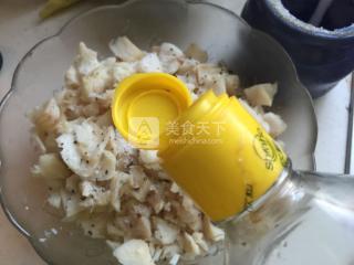 鱈魚(yú)魚(yú)松的做法步驟：9