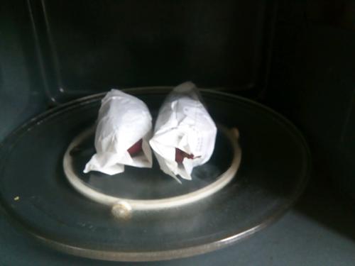 微波爐烤紫薯的做法