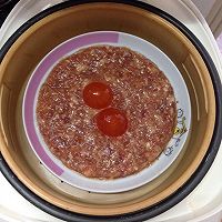 蛋蒸肉#方太蒸愛行動#的做法圖解8