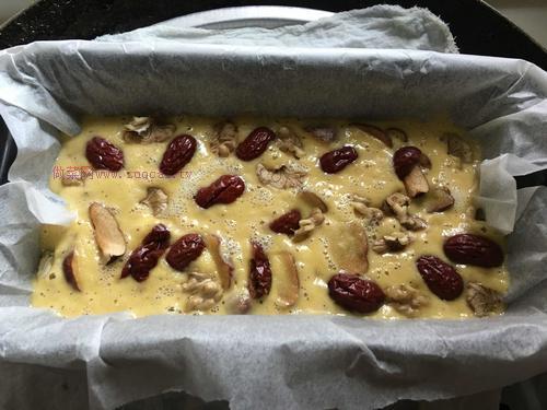 紅棗核桃發(fā)糕的做法