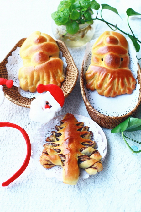 圣誕樹(shù)面包