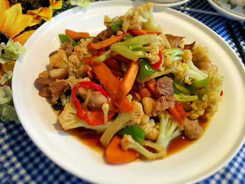 干鍋花菜的做法