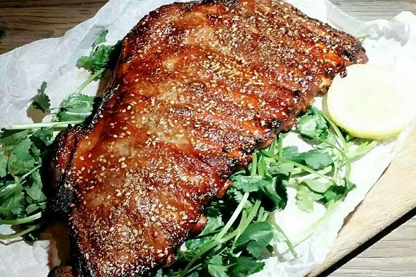 奧爾良風(fēng)味烤大排#豆果魔獸季部落#的做法