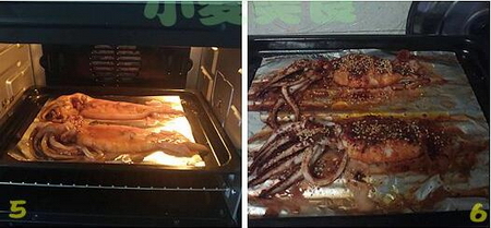 自制烤魷魚(yú)的做法步驟5-6