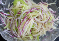 洋蔥拌土豆絲的做法步驟7