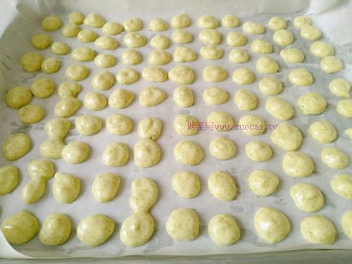 雞蛋抹茶小餅干的做法