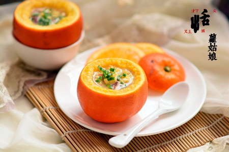 魚(yú)肉釀橙子的做法