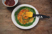 菠菜雞蛋卷餅的做法步驟7