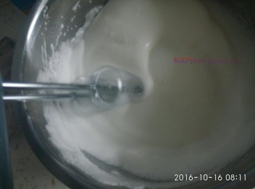 八寸戚風(fēng)心型蛋糕的做法