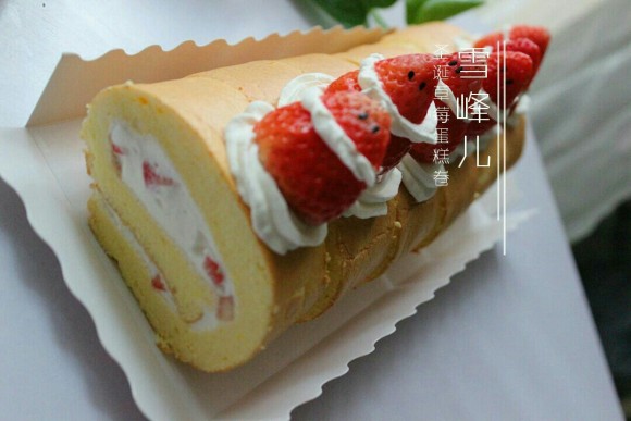 圣誕老人草莓卷#甜蜜之家圣誕季#
