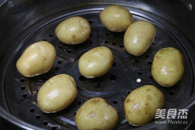 #九陽炒菜機(jī)#香煎小土豆的做法