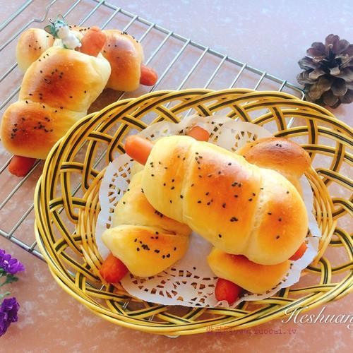 熱狗面包卷的做法