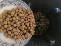 開心果松仁豆?jié){的做法步驟4