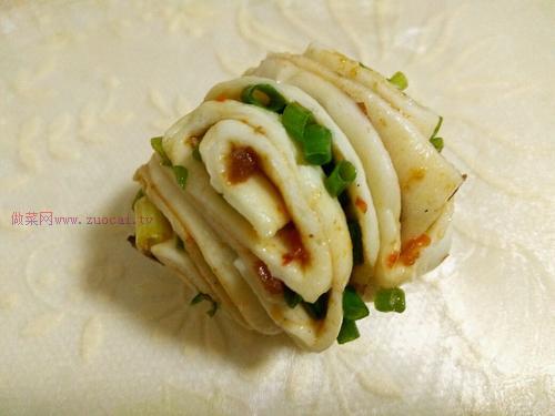 香辣蔥花卷的做法
