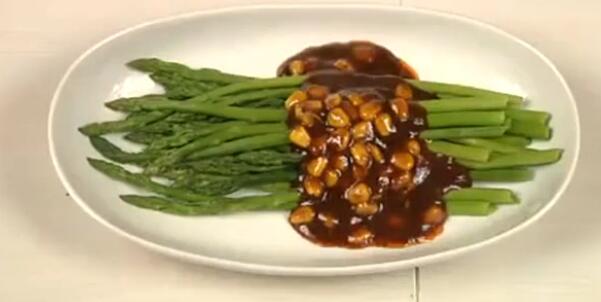 開胃涼拌菜醬香蘆筍怎么做？