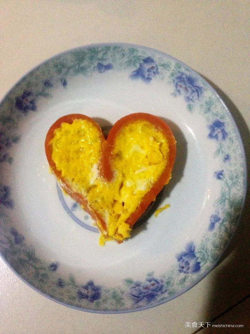 火腿愛(ài)心煎蛋
