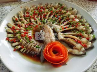 開(kāi)屏三角魴的做法步驟：8