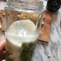 牛油果蘋果奶昔的做法步驟4