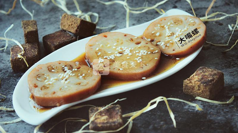 滋補(bǔ)紅糖糯米藕丨大嘴螺的做法