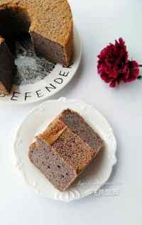 酸奶黑米戚風(fēng)蛋糕的做法步驟21