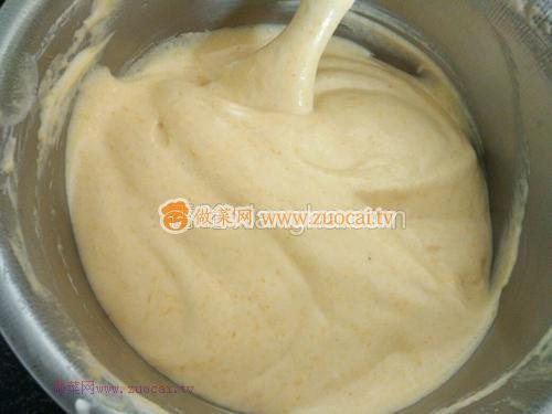 南瓜戚風(fēng)蛋糕的做法