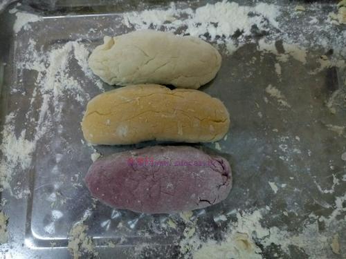 三色發(fā)糕的做法