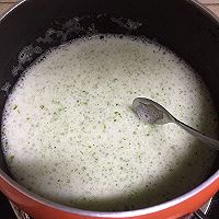 7個月寶寶輔食，銀魚山藥青菜泥＋米粉的做法圖解3