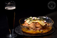 香蒜黃油烤雞|圣誕菜的做法步驟10