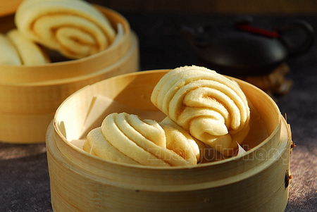 花生醬大花卷的做法