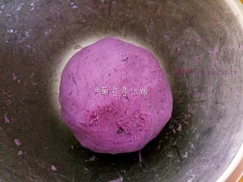 紫薯糯米小餅（烤箱版）的做法