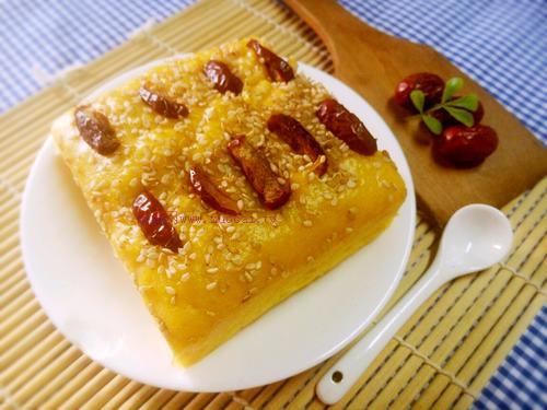 南瓜發(fā)糕的做法