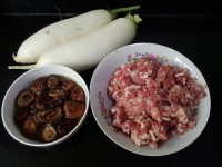 蘿卜肉餡麥穗包子的做法步驟1