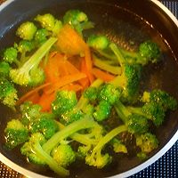 清炒西藍(lán)花的做法圖解3