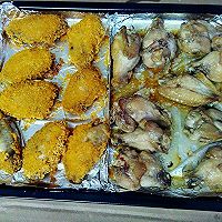 面包糠烤雞翅兩種吃法的做法圖解7