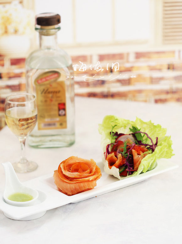 煙熏三文魚沙拉