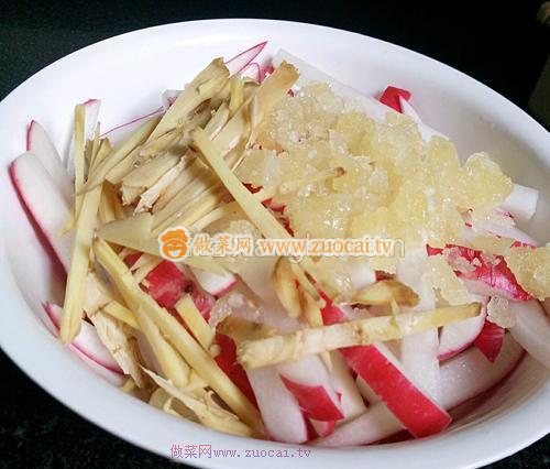 爽口醬蘿卜的做法